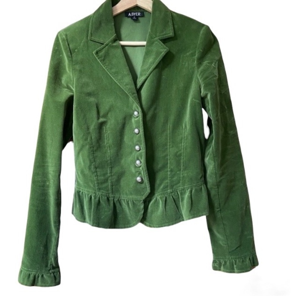 Vintage green blazer